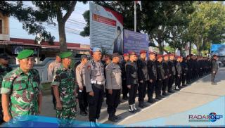 Rutan Kelas 1 Medan Gelar Apel Siaga Dan Razia Gabungan Bersama TNI Polri